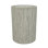 Abat-jour tambour en tissu H 11 po (araignée) de couleur gris clair