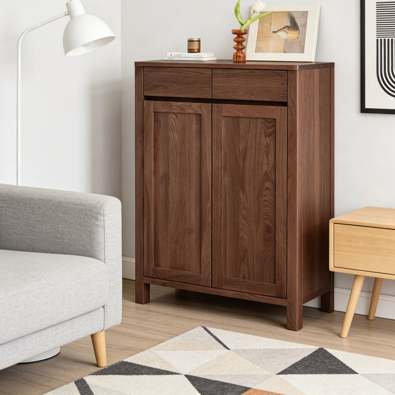 Eakes, Dark Brown Wood