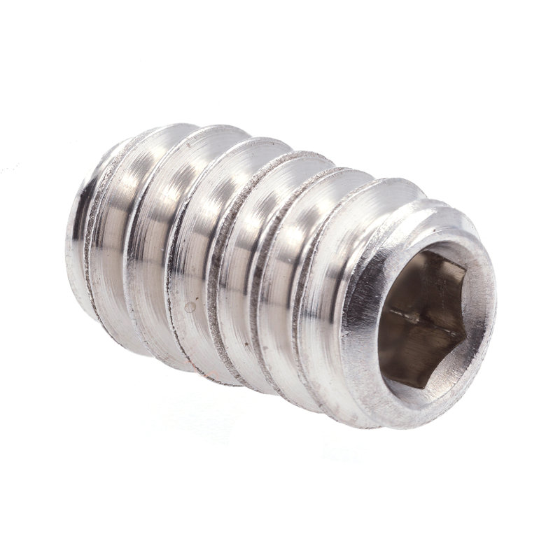 Socket Set Screws, #10-24 X 5/16 in, Grade 18-8 Stainless Steel (25 Pack), 4.3" H x 2.95" W x 0.4" D, Stainless Steel