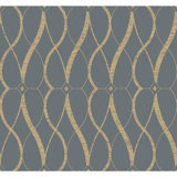 Graceful Geo Geometric Metallic Wallpaper Roll