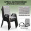 Ensemble de conversation durable, ensemble de mobilier d'extérieur, ensemble de mobilier de patio 8 pièces