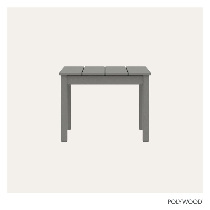 Newport 22" End Table, Slate Gray