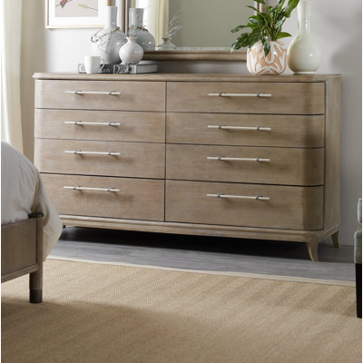 Affinity Solid Wood 68'' W 8 - Drawer Dresser