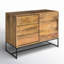 Ascent 40" Wide 3 Drawer Solid Mango Wood Server