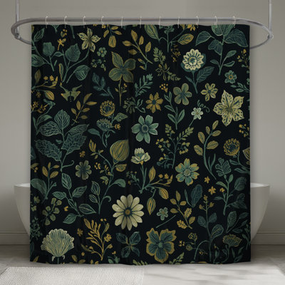 Rideaux de douche Botanical Floral