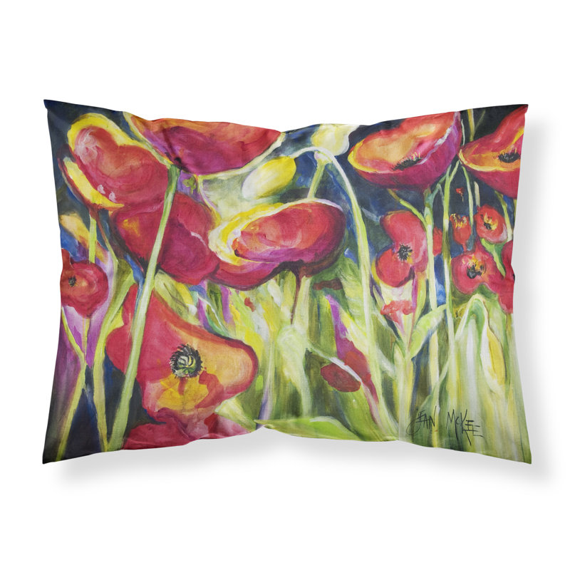 Poppies Microfiber Floral