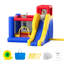 Château gonflable, conçu pour les enfants de 3 à 8 ans, 340 x 260 x 230 cm, trampoline de haute qualité pour l'extérieur, avec souffleur, glissade et sac de rangement, château gonflable familial pour le jardin