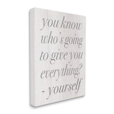 "Who's going to donner you", source d'inspiration, art mural sur toile tendue par Daphne Polselli
