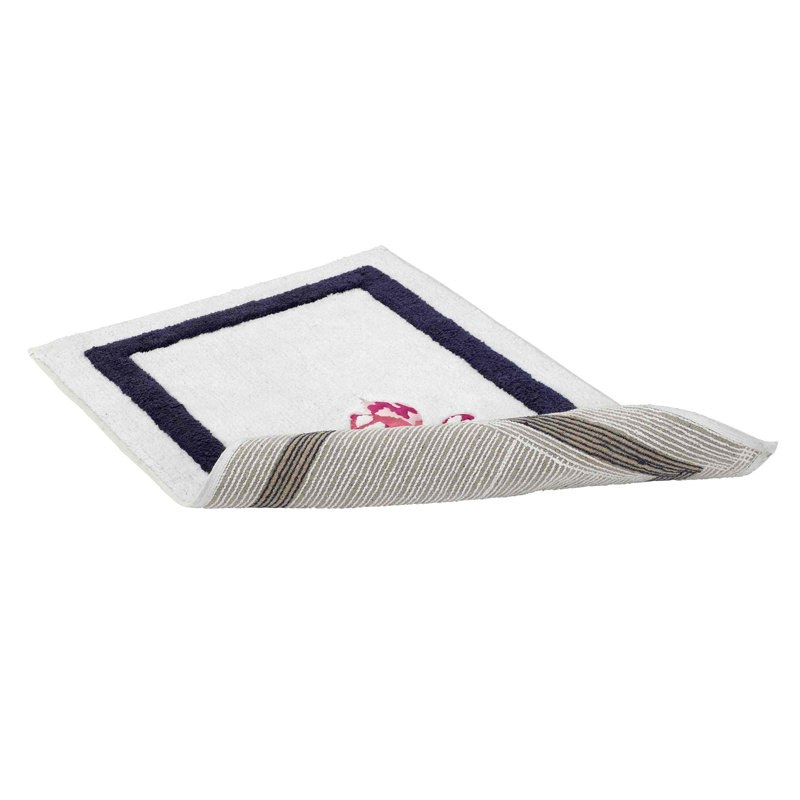 Izod Flamingo Cotton Non-Slip Bath Rug