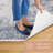 TOWN & COUNTRY EVERYDAY Rein Abstract Cloud Everwash Non-Slip Backing Washable Area Rug Blue/Gray-91338264