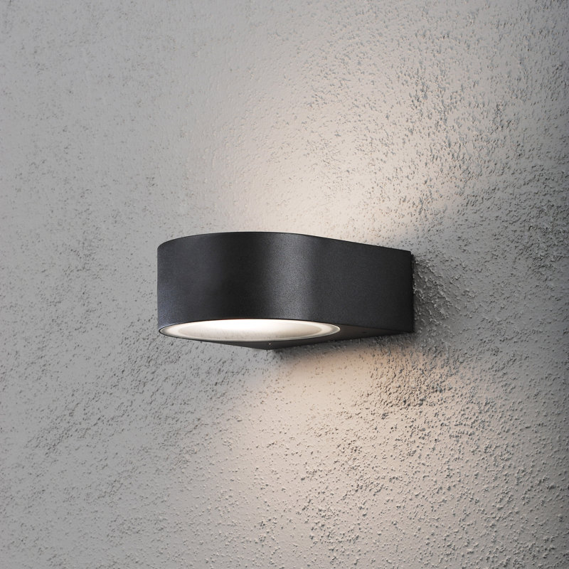 Outdoor Sconce, Matt Black
