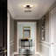 Crystal Semi Flush Mount