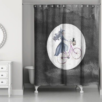 Rideau de douche à vélo simple Russia