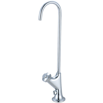 Robinet de verre à bouton-poussoir