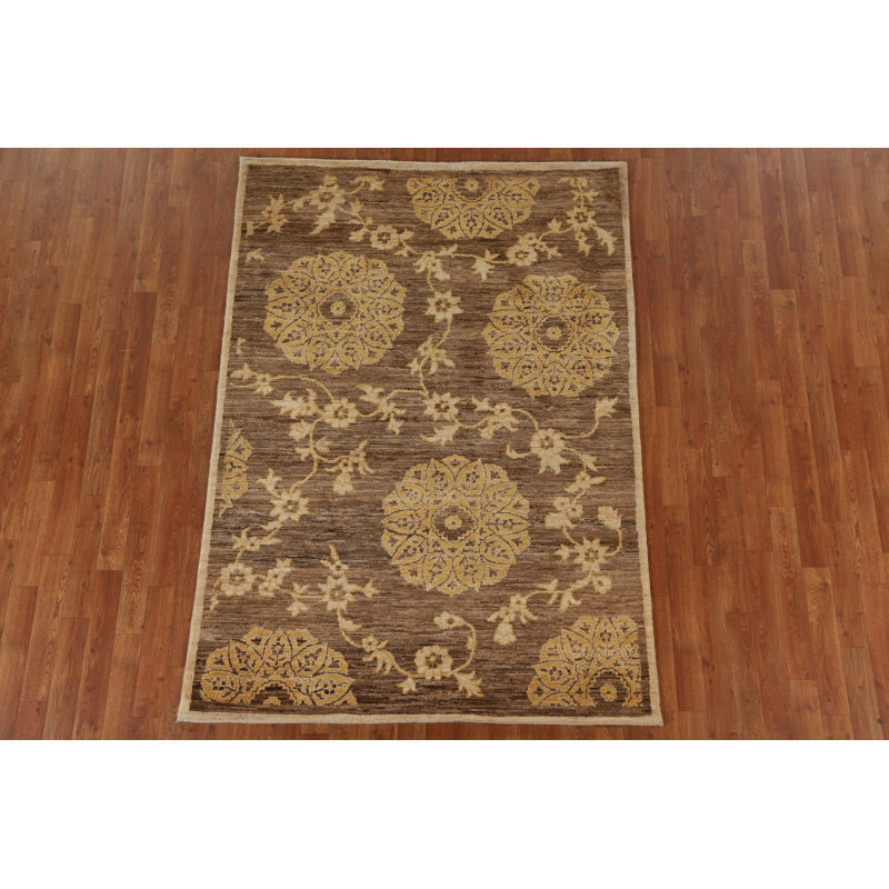 Tapis oriental floral 5 x 7 Gabbeh
