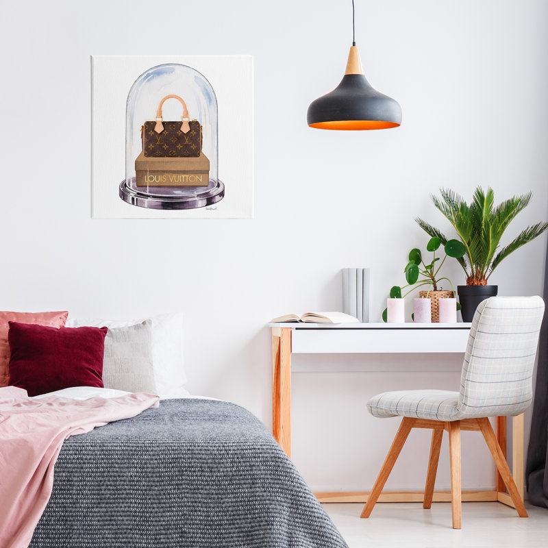 Glam Purse Bell Jar Canvas, design par Amanda Greenwood, H 17 po x l 17 po