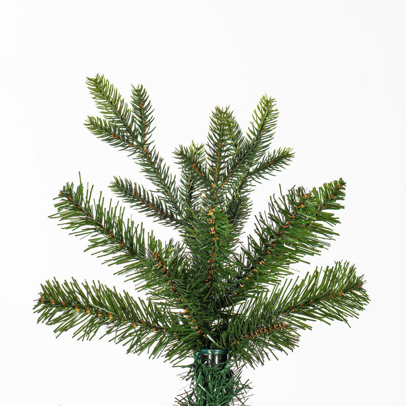 Arbre de Noël artificiel épinette non éclairé avec 2422 pointes PE / PVC The Holiday Aisle® Wistler, 6.5'