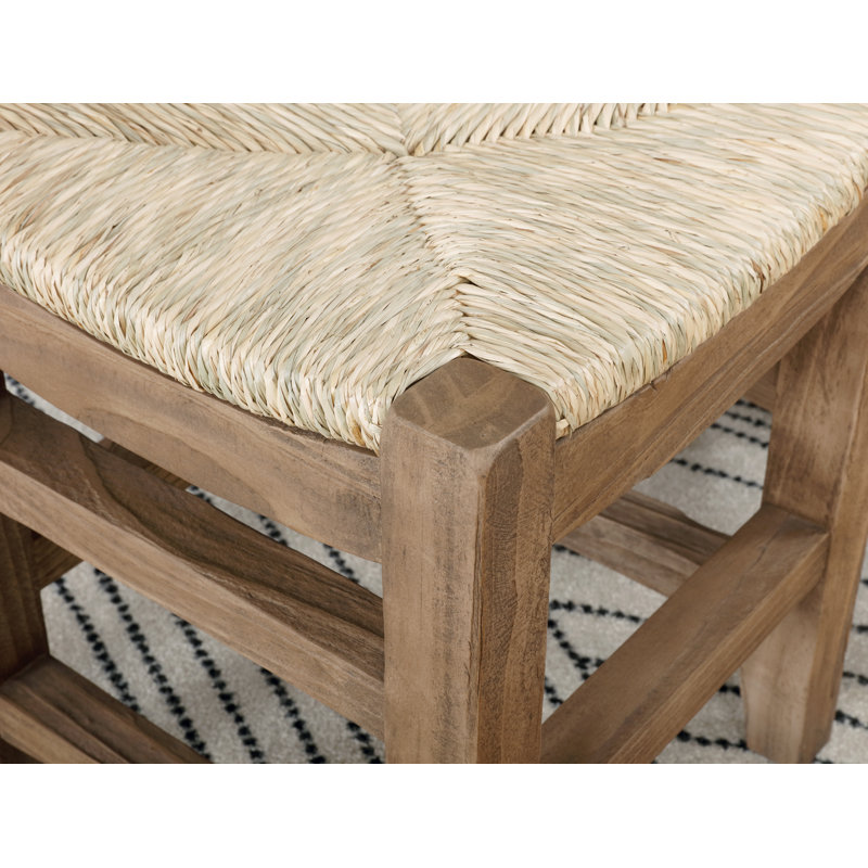 Ensemble de tabourets carrés 2 pièces Aston, Petit tabouret (siège d'une hauteur de 18 po)