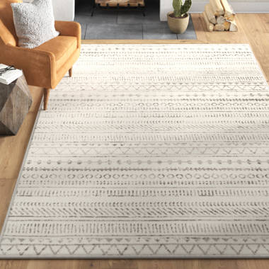 Myron Grey/Off-White Rug