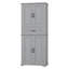 Armoire de rangement pour salle de bain avec espace de rangement multifonctionnel, armoire d'appoint-1345777509