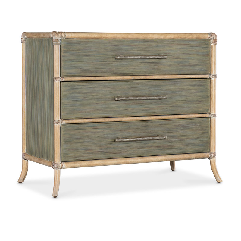 Retreat 3 - Drawer Nightstand, Green