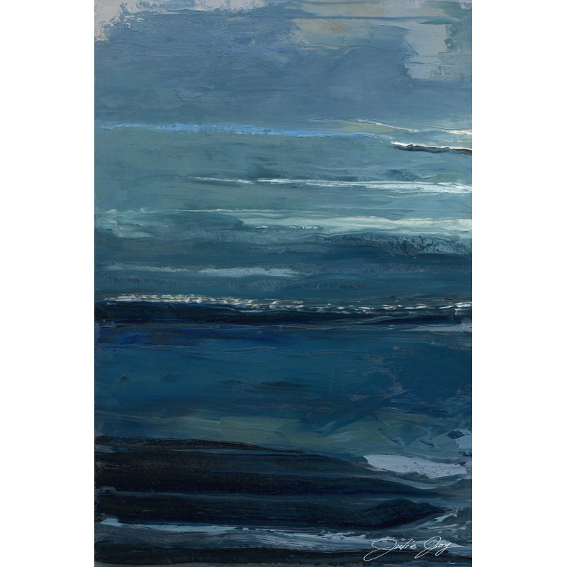 Mystery Current I by Julie Joy - Wrapped Canvas Painting, 46cm H x 30cm W