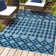 Adalbern Moroccan Diamond Navy Indoor/Outdoor Rug