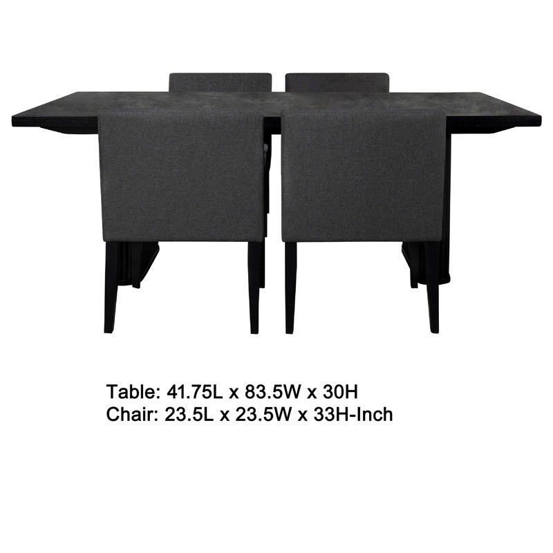 Table et chaises Kinza, 5