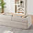 Modular Chenille Convertible Sofa Bed, DIY Customizable Design