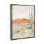 Cactus Plants Dry Desert Scene Distant Cliff par Lanie Loreth - Peinture-75750157-75750159