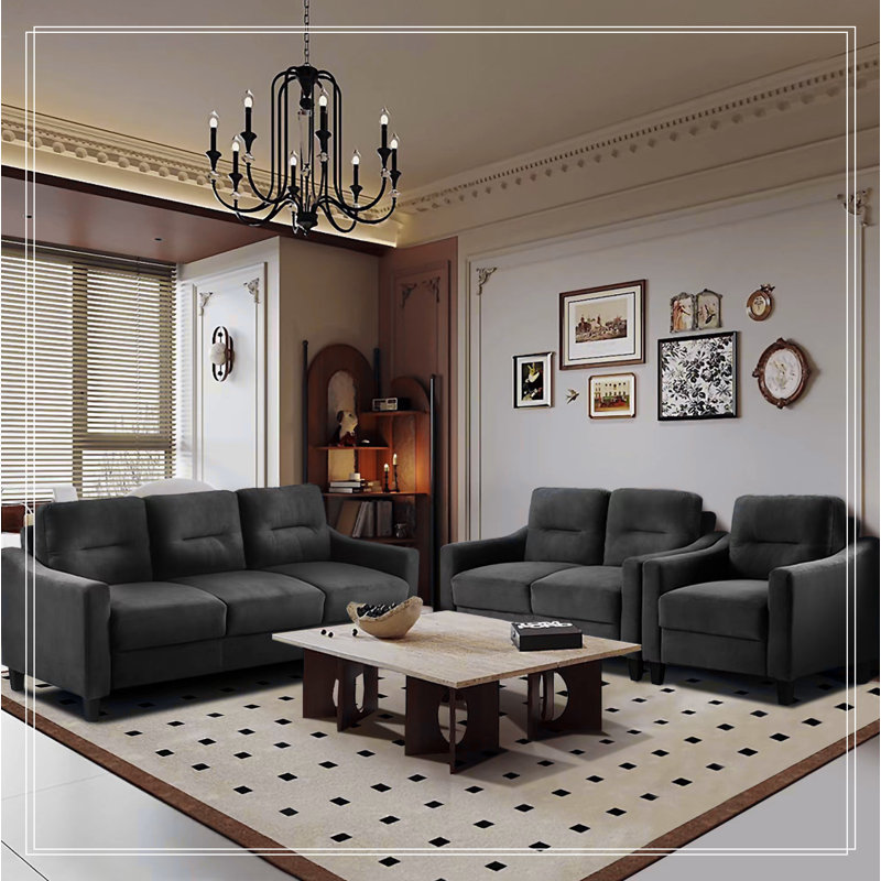 Couch Comfortable Sectional Couches set 1+2+3