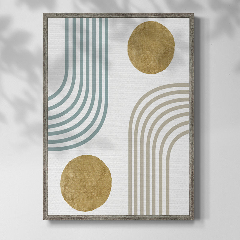Millennium Arches Framed Print - Solid Wood, 11" H x 9" W