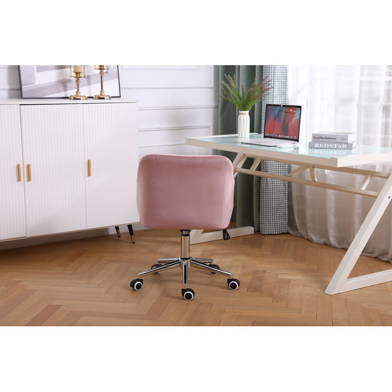Chaise de travail Wateem, Rose