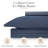 Southshore Fine Linens Southshore Basics Duvet Cover Set in Navy Blue, 90 GSM Double-Brushed Microfiber Bedding with Hidden Zipper Closure and Corner Ties, 2 Pillow Shams, Full/Queen-1499766-1467575
