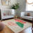 Premium Machine Washable Cerrito AMF215 Red Rug-102343945