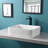 Davivy 14.5'' White Ceramic Rectangular Bathroom Sink