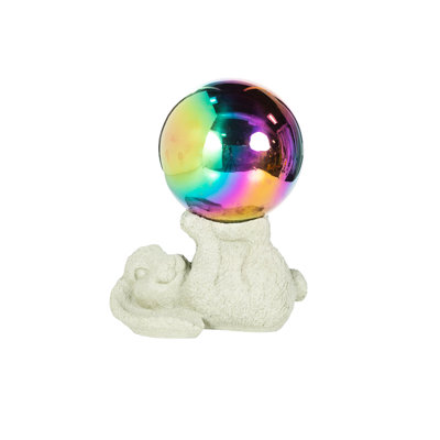 Bunny Gazing Ball Holder