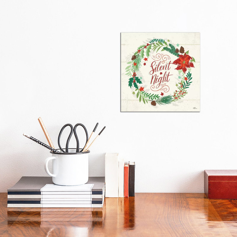 Holiday Joy IV 1 Piece Wrapped Canvas Wall Art, 30.48 cm H x 30.48 cm W