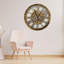 Solid Wood Wall Clock-1556344446