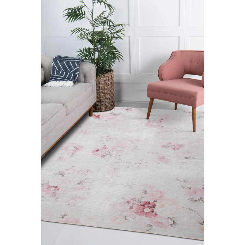 Luxurious Beige Area Rug, 7.5 x 10.8 Feet | 100% Polyester, 1.2 lbs/sq ft | 4 mm Pile Height, Recycled Poly Cotton Underside | Soft, Durable, Non-Machine Washable | Perfect for Living Room, Bedroom & Dining Room Décor