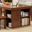 Bureaux rectangulaires en bois massif noyer-107225689-107225692
