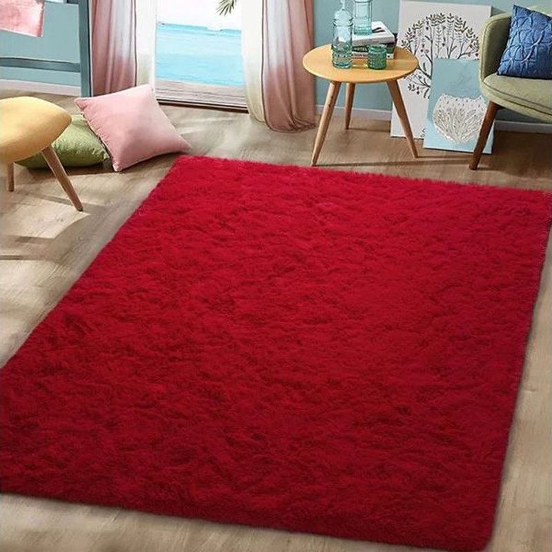 Long-haired Indoor Area Rugs, Rectangle 122 x 183 cm
