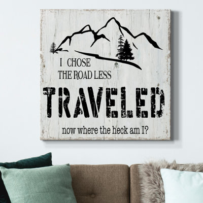 " Road Less Traveled "