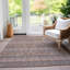 Tapis intérieur / extérieur en polyester tissé à la machine Everlee-1023218500