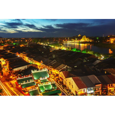 Oldbury Kuching City at Dawn 1 Piece Wrapped Canvas Wall Art