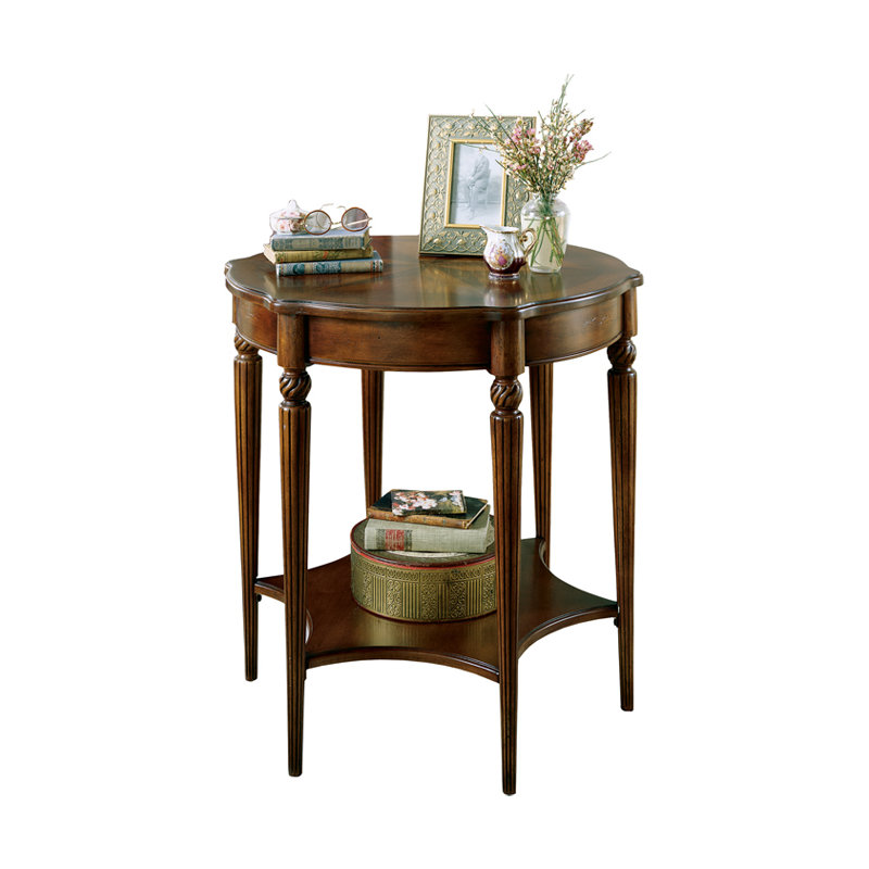 Bainbridge Round Side Table, Cherry