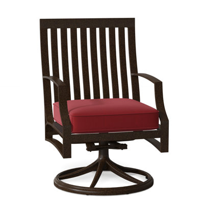 Chaise de patio pivotante avec coussin Seal Cove