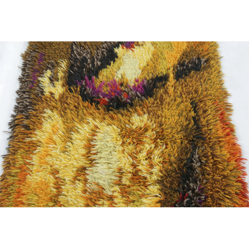 Scandinavian One-of-a-Kind 2'7x4'4 Hand Knotted Area Rug