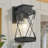 Modern Black 1-Light Outdoor Wall Lantern