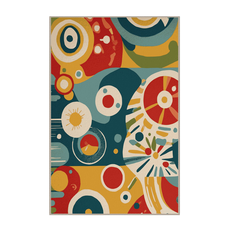 Quirky Sway Rug, Rectangle 4' x 6'